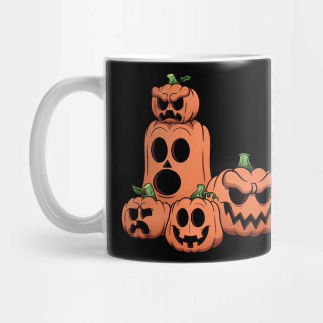 Halloween Pumpkins by TheMaskedTooner